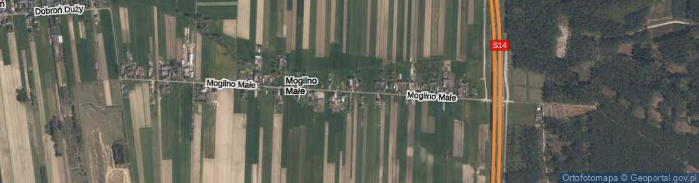 Zdjęcie satelitarne Mogilno Małe ul.
